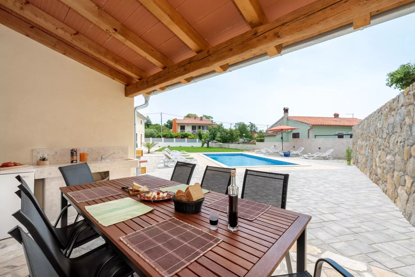 Holiday home Vito-Balcon-terrasse