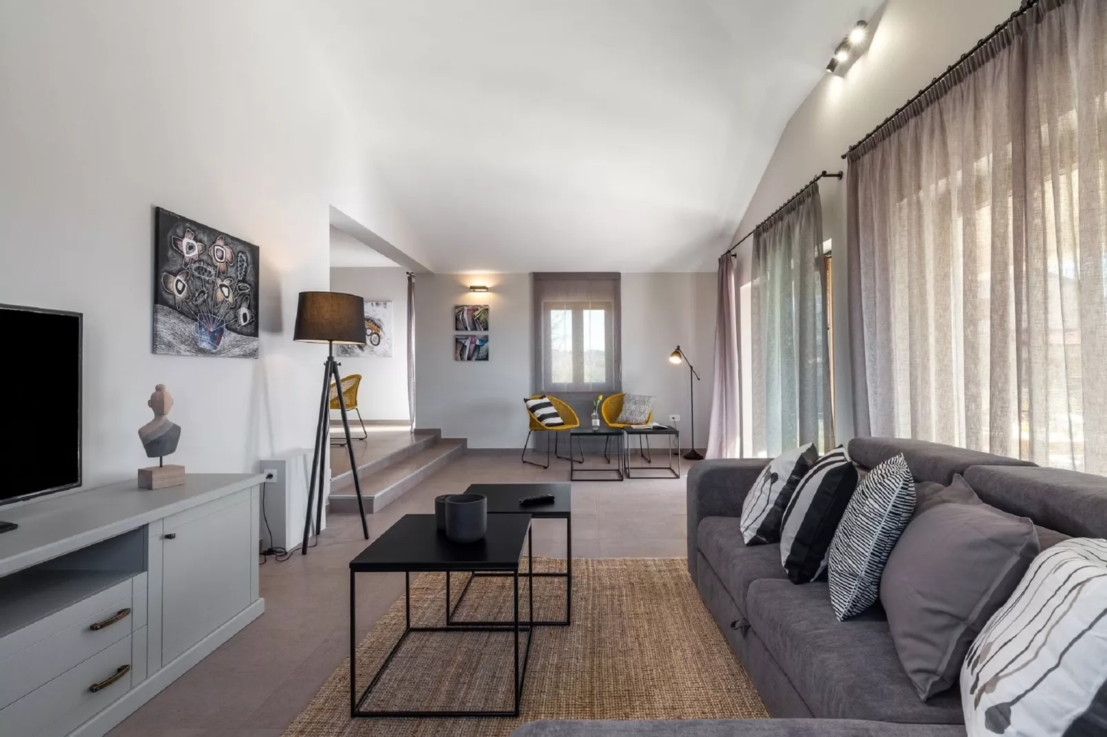 Villa Brih 1-Living room