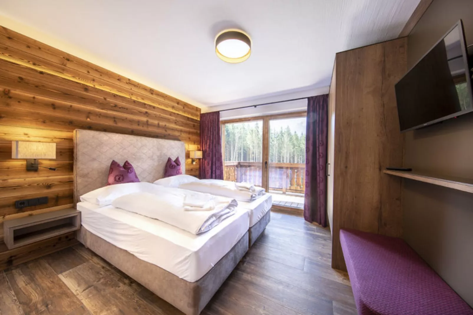 Chalet Ochsenbug-Chambre