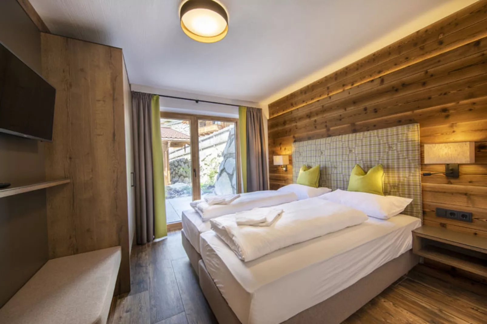 Chalet Ochsenbug-Chambre