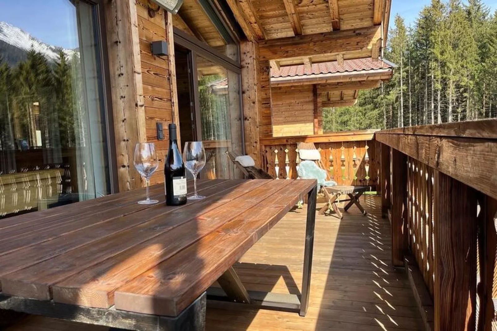 Chalet Ochsenbug-Balcon-terrasse