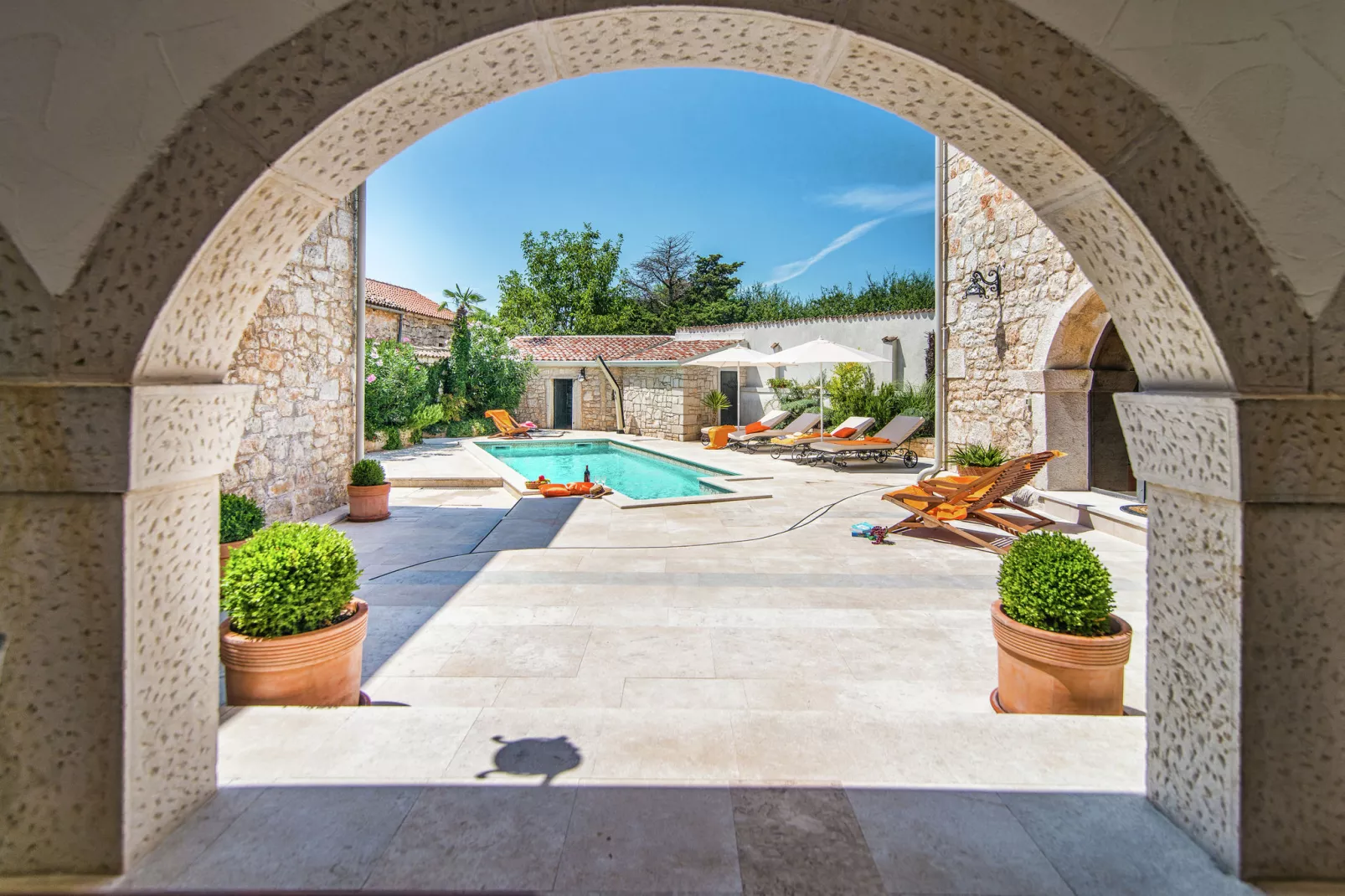 Villa Marko-View summer
