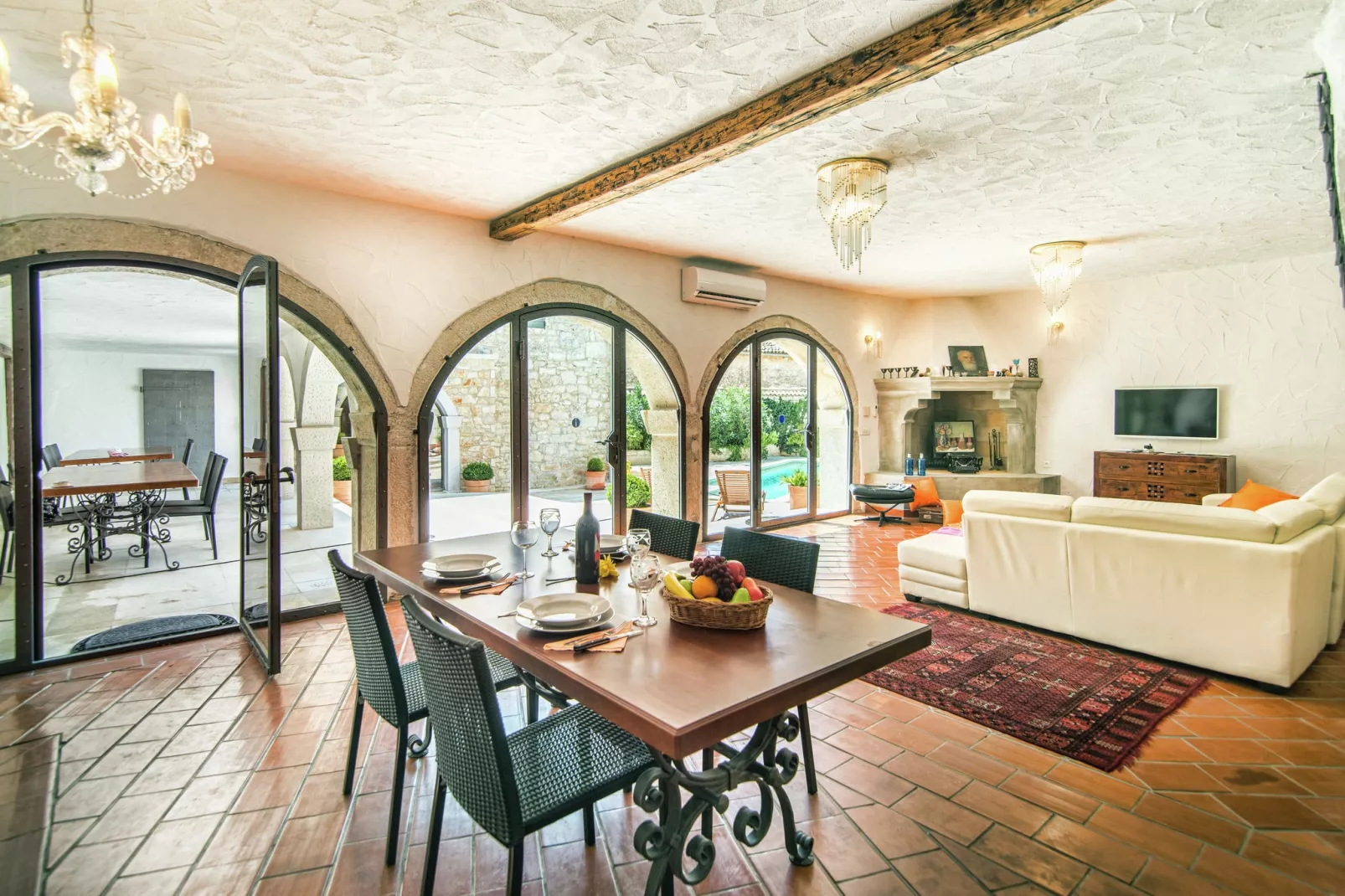 Villa Marko-Living room