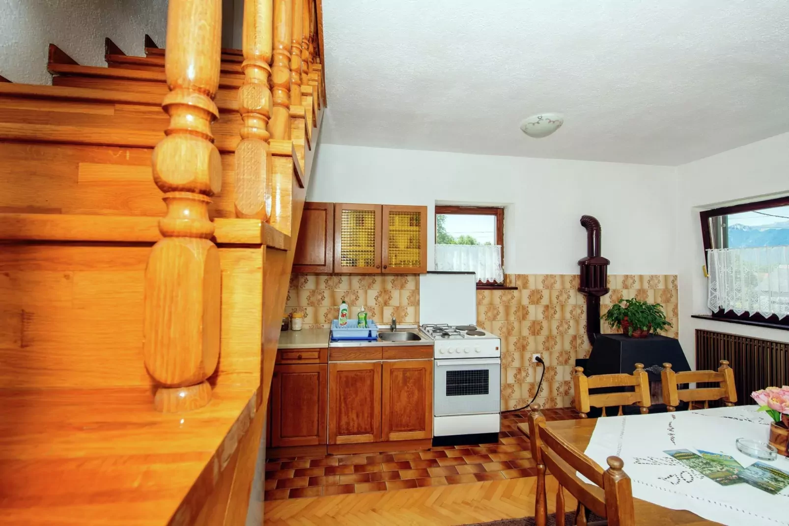 Holiday house Lovinac-Kitchen