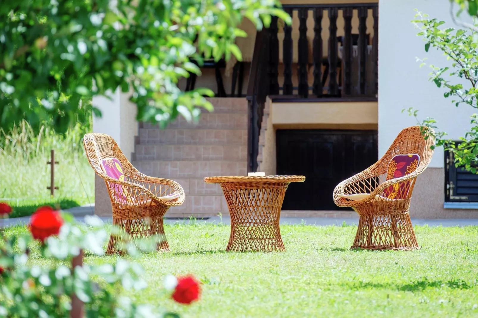 Holiday house Lovinac-Terrace balcony