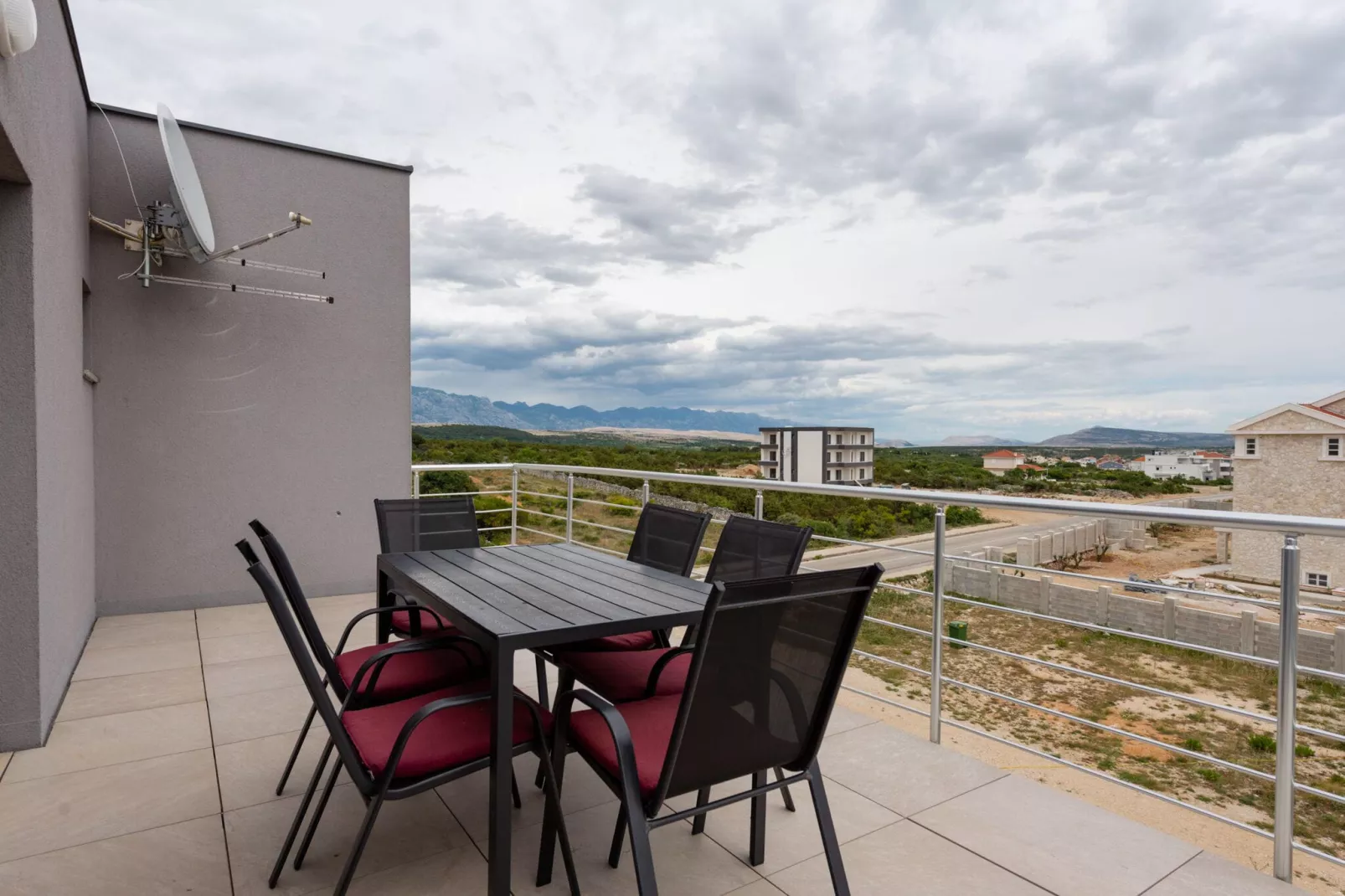 Apartments Sun-Mauro VII-View summer
