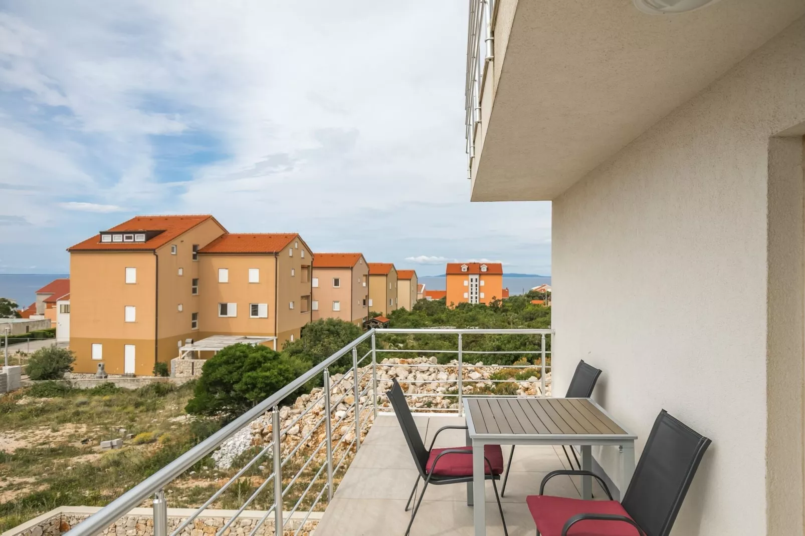 Apartments Sun-Mauro I-Terrace balcony