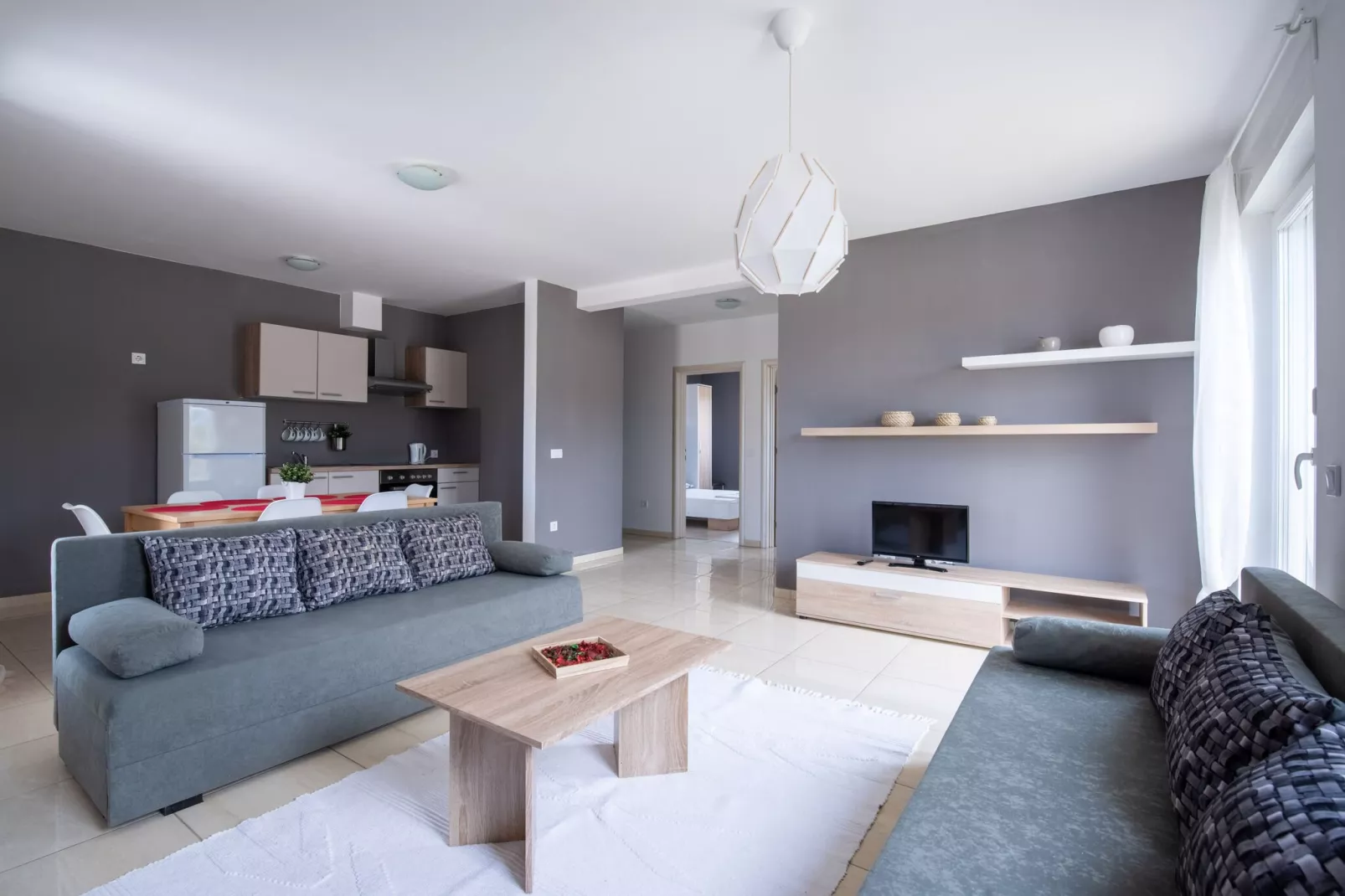 Apartments Sun-Mauro III-Living room
