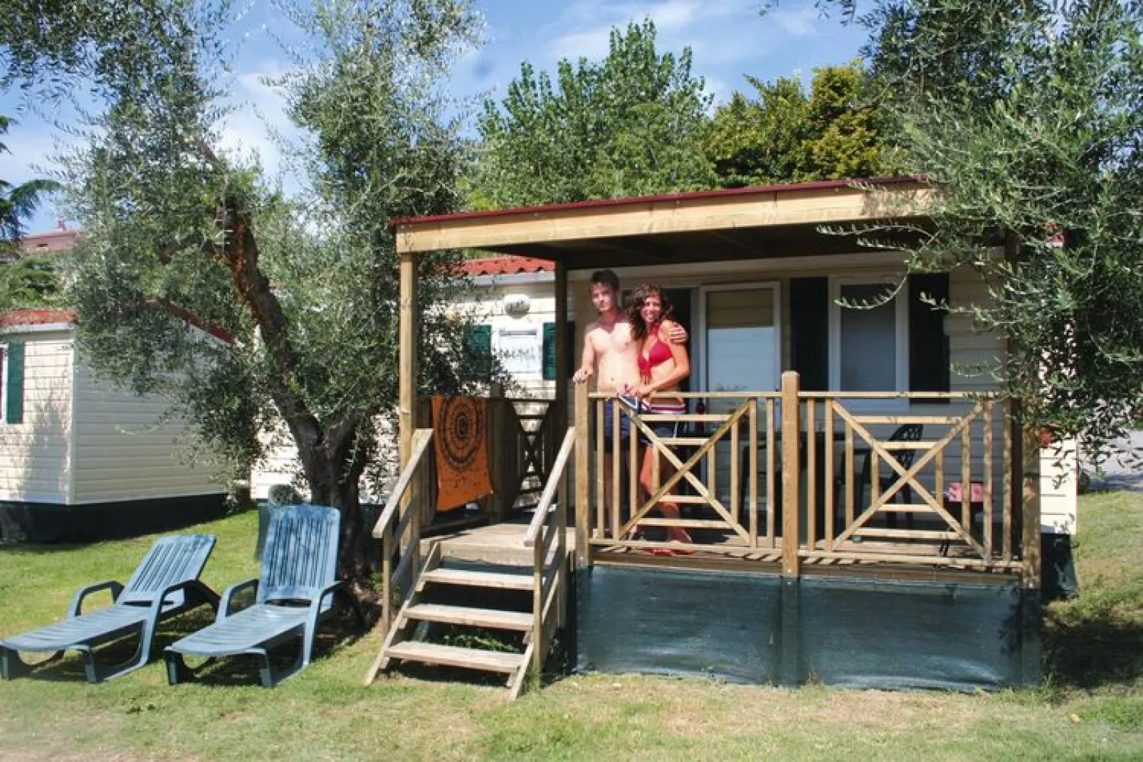 Mobile Homes Fontanelle Moniga del Garda-MH Standard Plus ex-Superior-Exterior summer