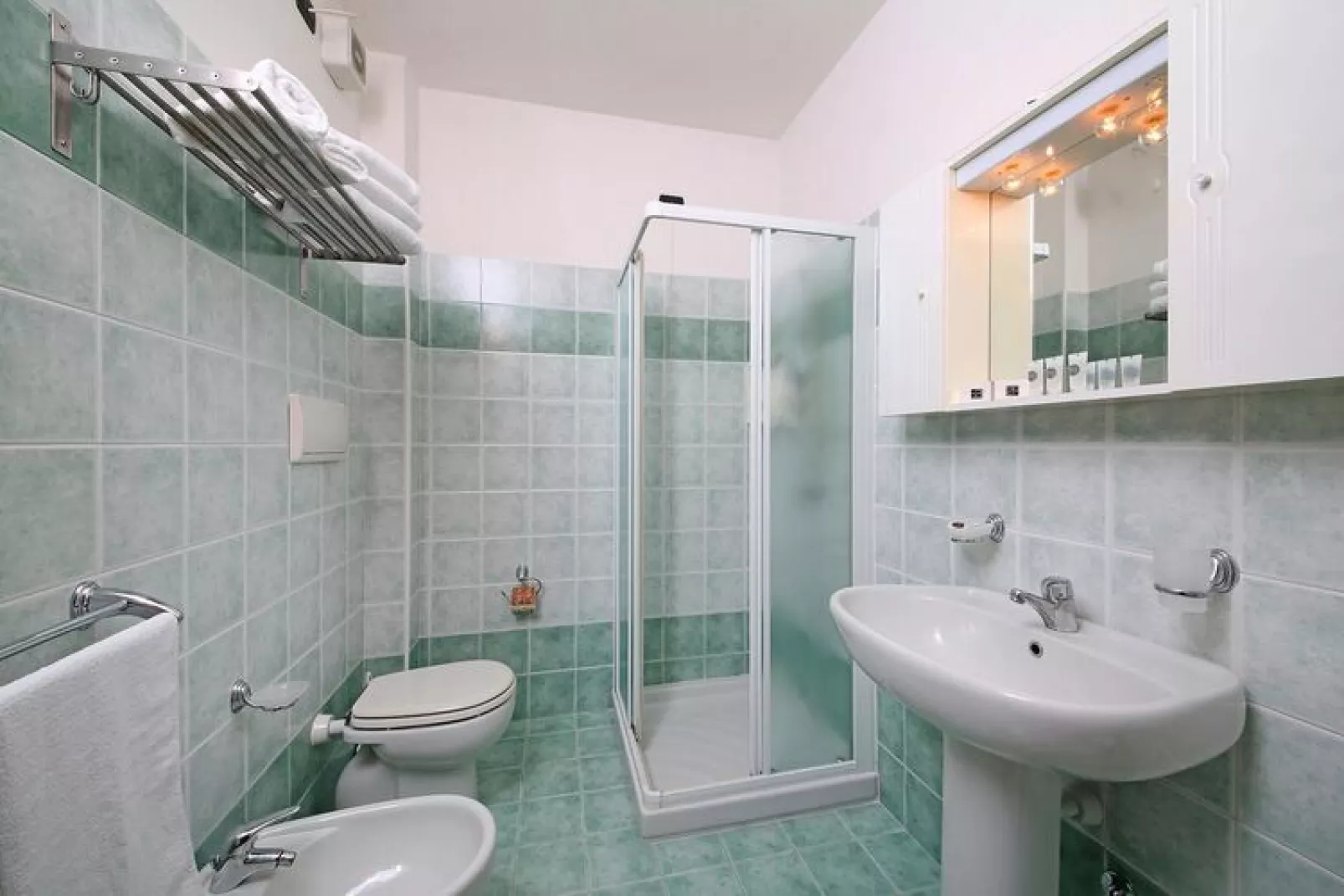 Residence Nettuno, Peschiera-studio-Bathroom