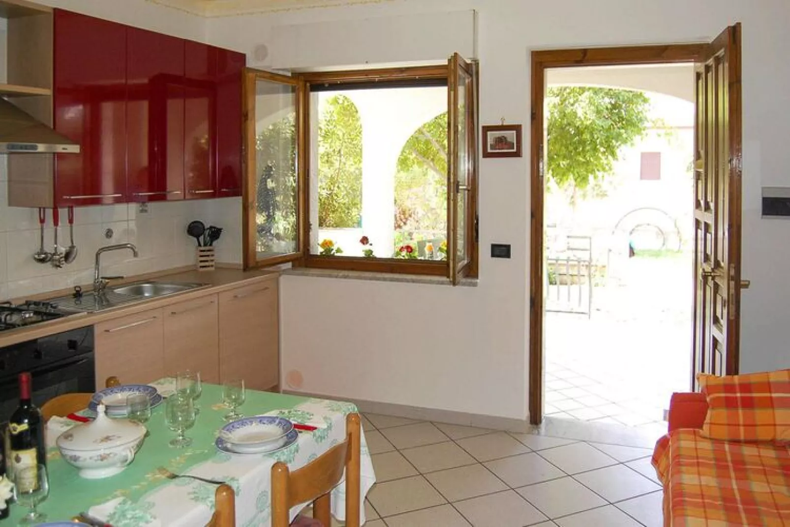 Residence Cilento Natura Marina di Ascea / Ville di Velia-Küche
