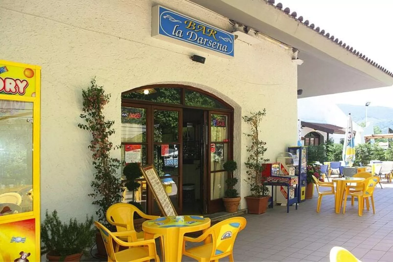 Caravanpark Marina 3B Sarzana - MH 4 Pax-Terrace