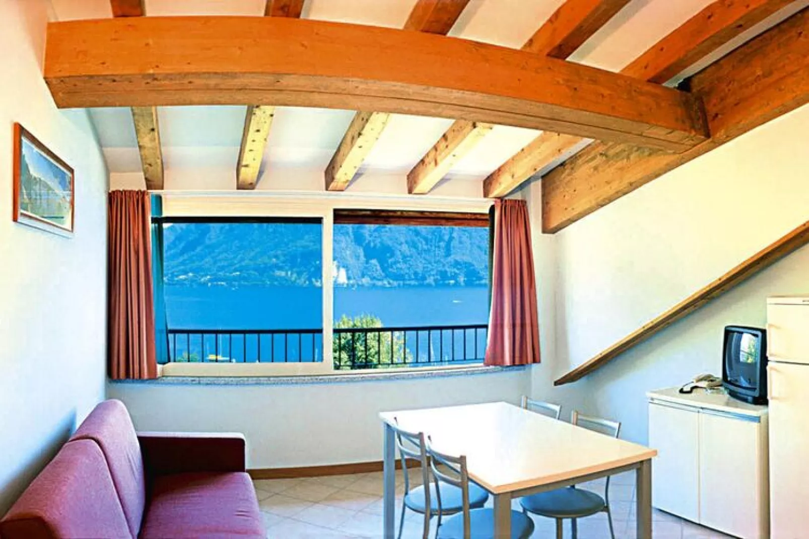 Residence Zust, Verbania Intra-Bilo mansarda-Living room