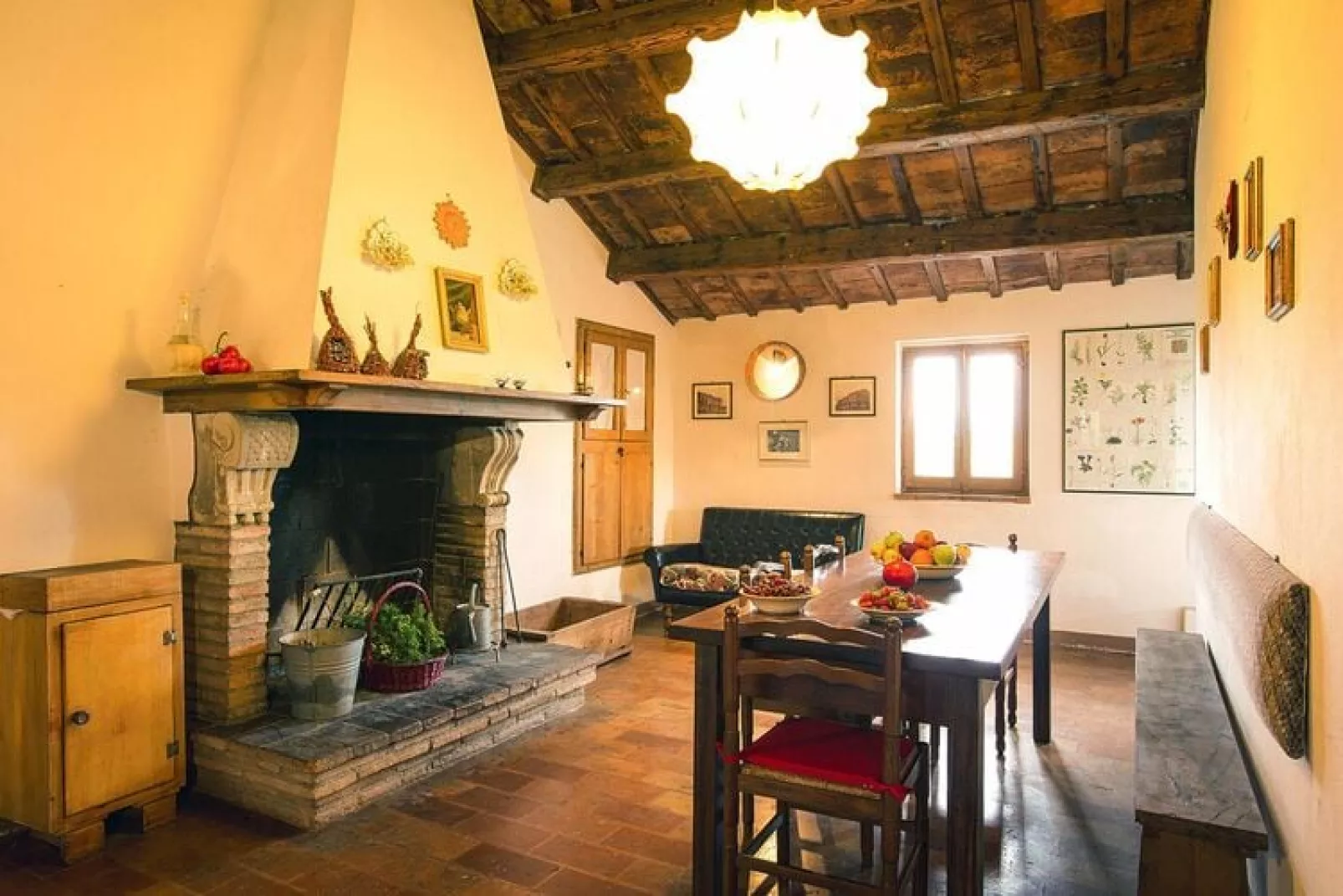 Holiday home Casale le Fontanelle, Monterado-Casa le Fontanelle-Living room