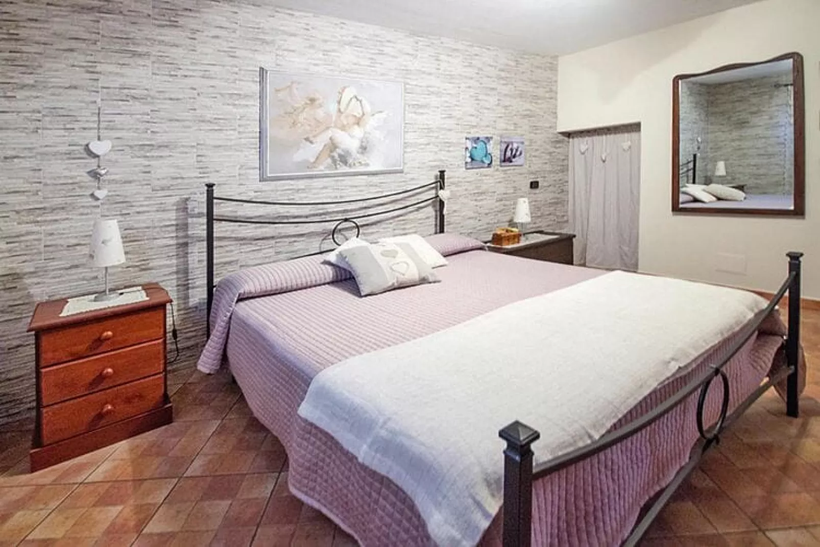 Holiday home, Francavilla di Sicilia-Villa Elios-Schlafzimmer