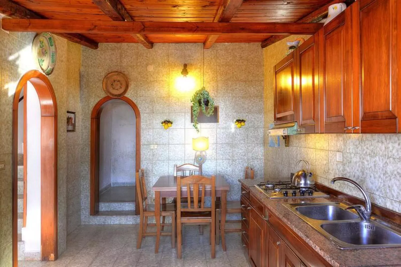 Holiday home, Fontane Bianche-Villa Tanah-Lot-Kitchen