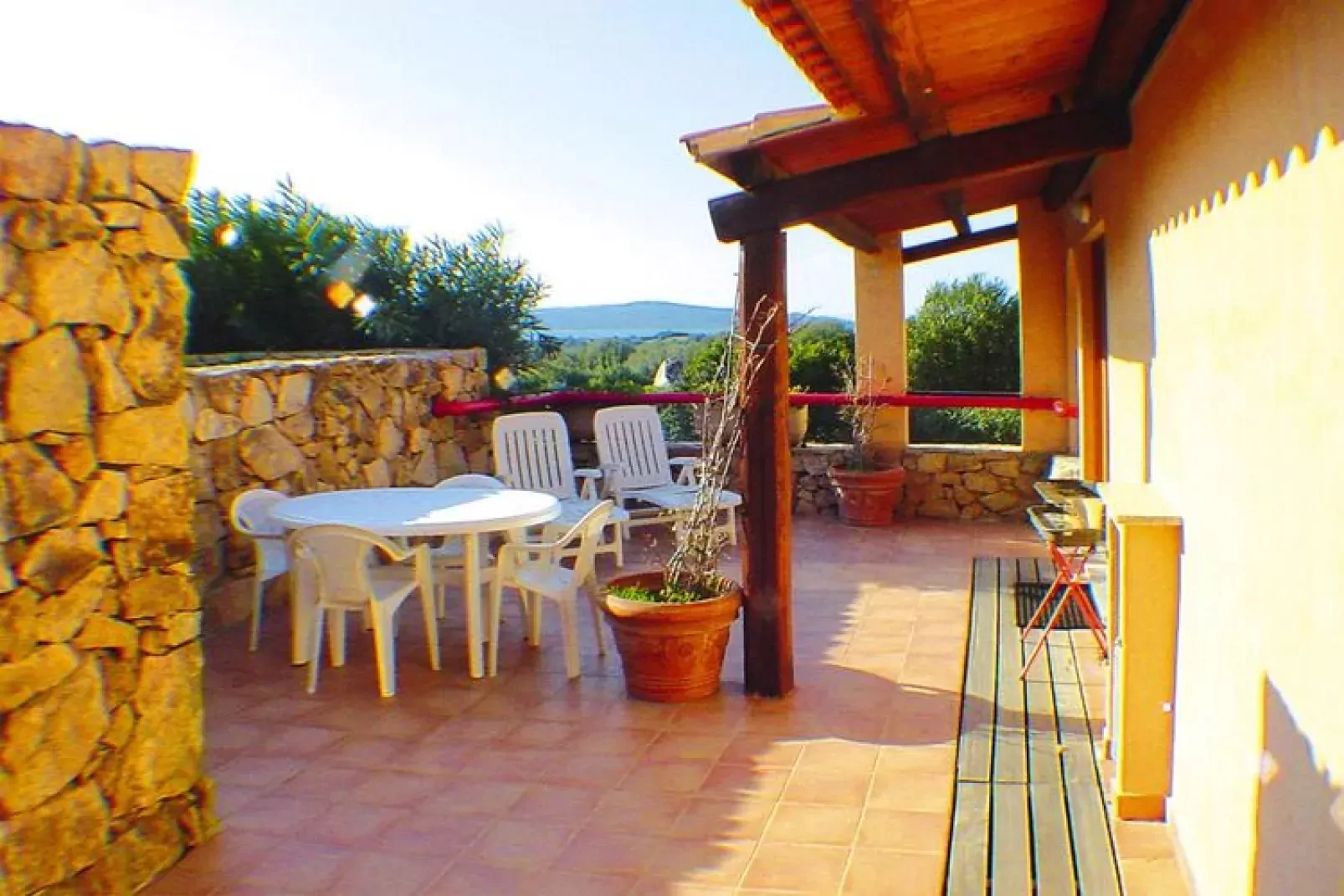Holiday residence Il Nido dei Gabbiani Porto Pollo / Bilo comfort 4 pax con 2 bagni-Terrace