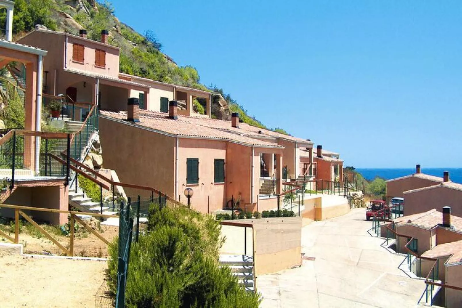 Apartments Le Ginestre Costa Rei -  Type Bilo-Außenbereich Sommer