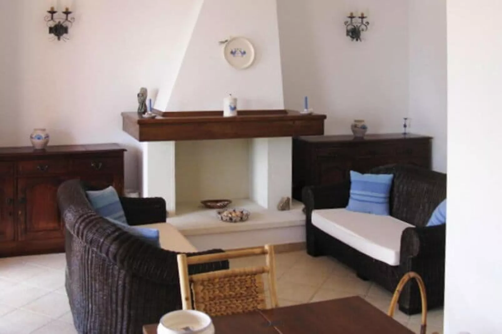 Apartments Le Ginestre Costa Rei - Type Trilo-Living room