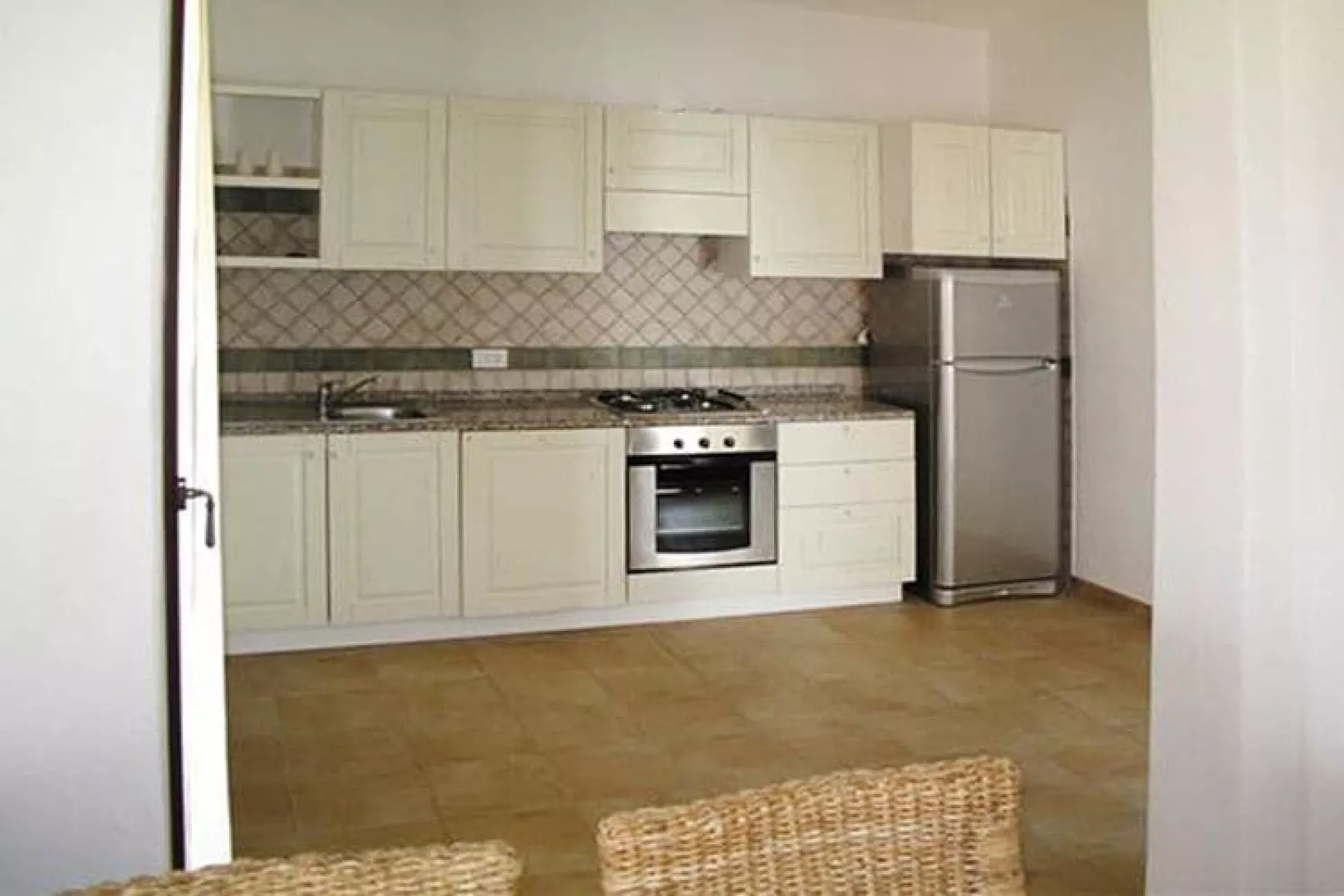 Bungalows an der Costa Rei-San Pietro Villa 8 Pers Unifamiliare e con piscina privata San Pietro-Kitchen