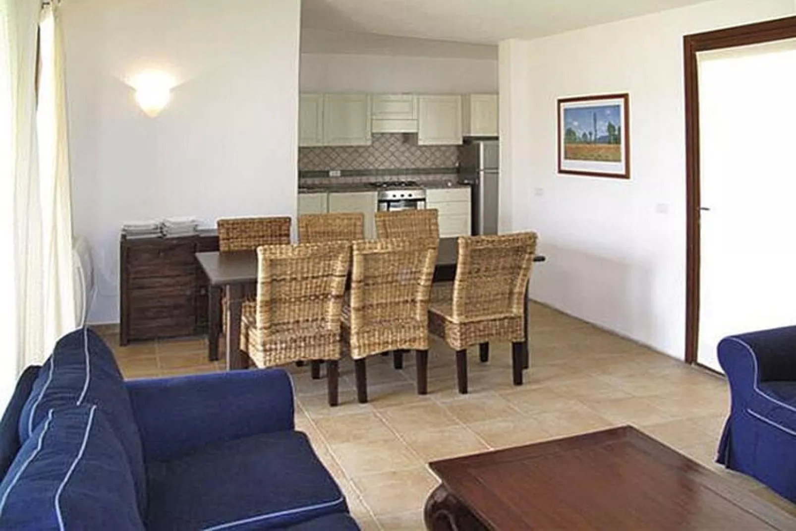 Bungalows an der Costa Rei-San Pietro Villa 8 Pers Unifamiliare e con piscina privata San Pietro-Living room