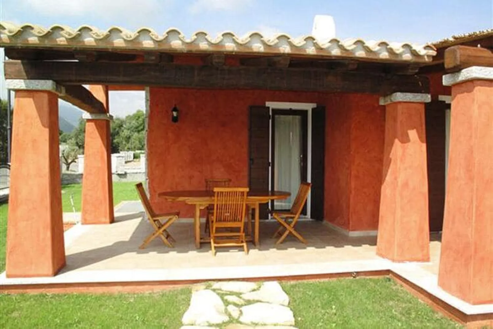 Bungalows an der Costa Rei-San Pietro Villa 8 Pers Unifamiliare e con piscina privata San Pietro-Terrace