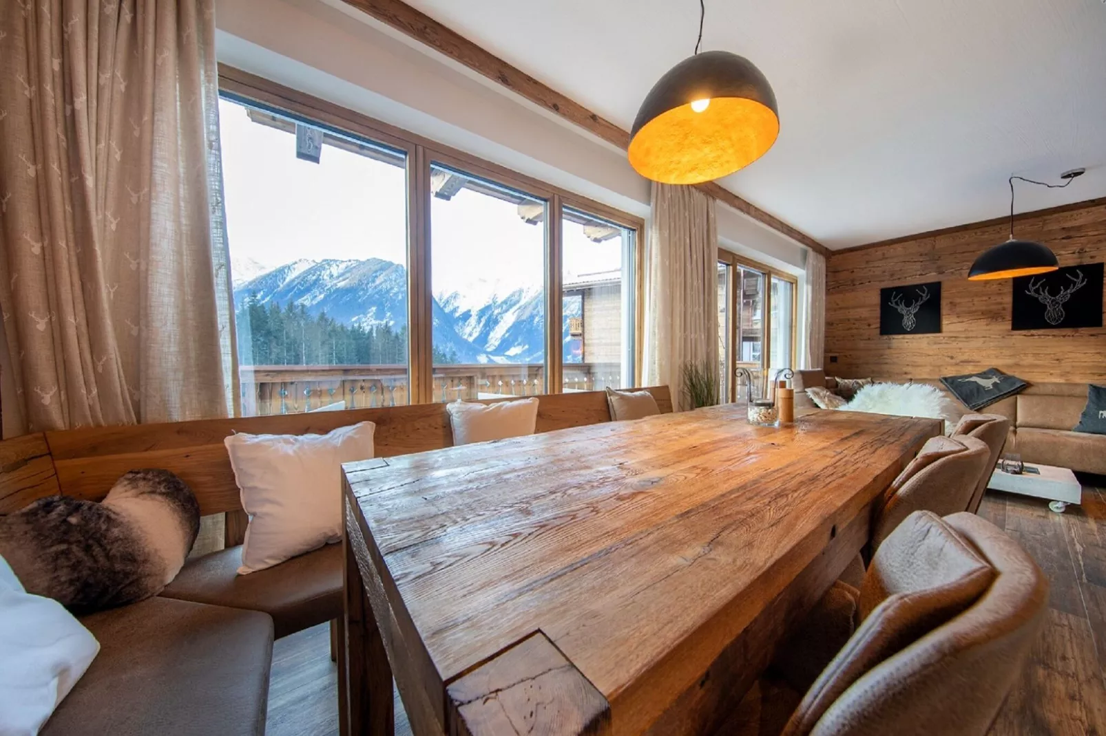 Nationalpark Chalet Schwarzes Hörndl-Wohnzimmer