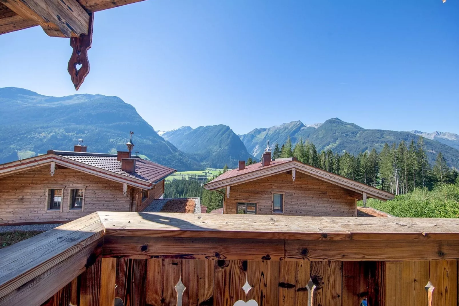 Nationalpark Chalet Schwarzes Hörndl-Aussicht Sommer
