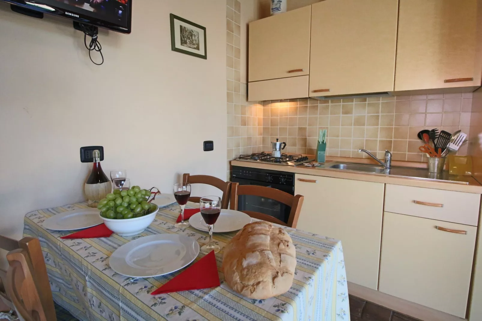 Casa Rovello-Dining room
