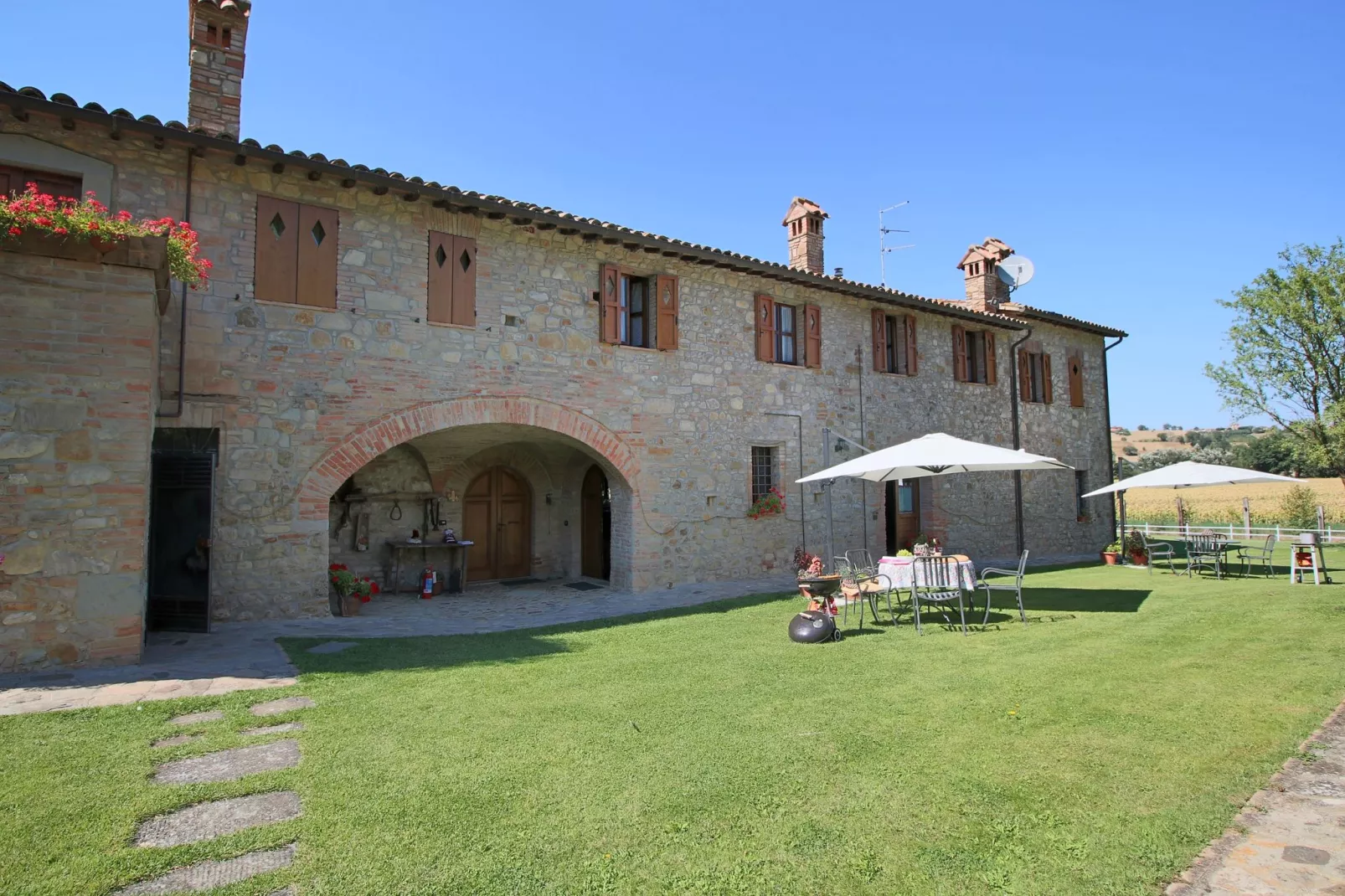 Casa Utimio-Außenbereich Sommer