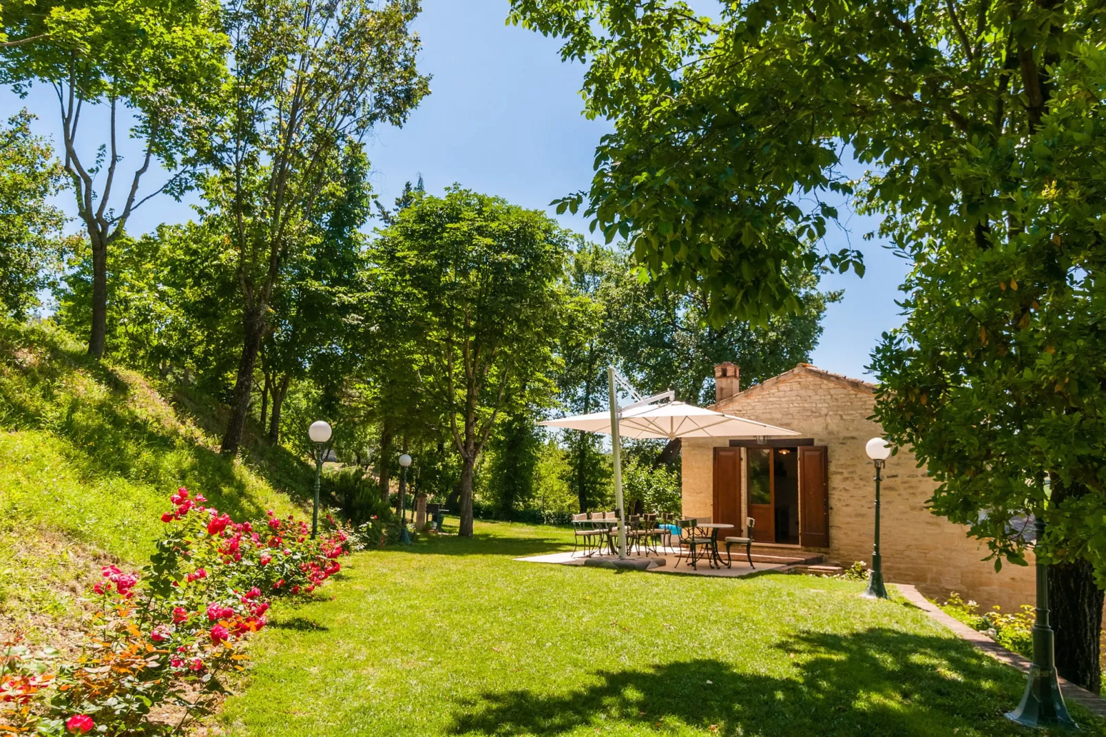 Villa Anna-Garten Sommer