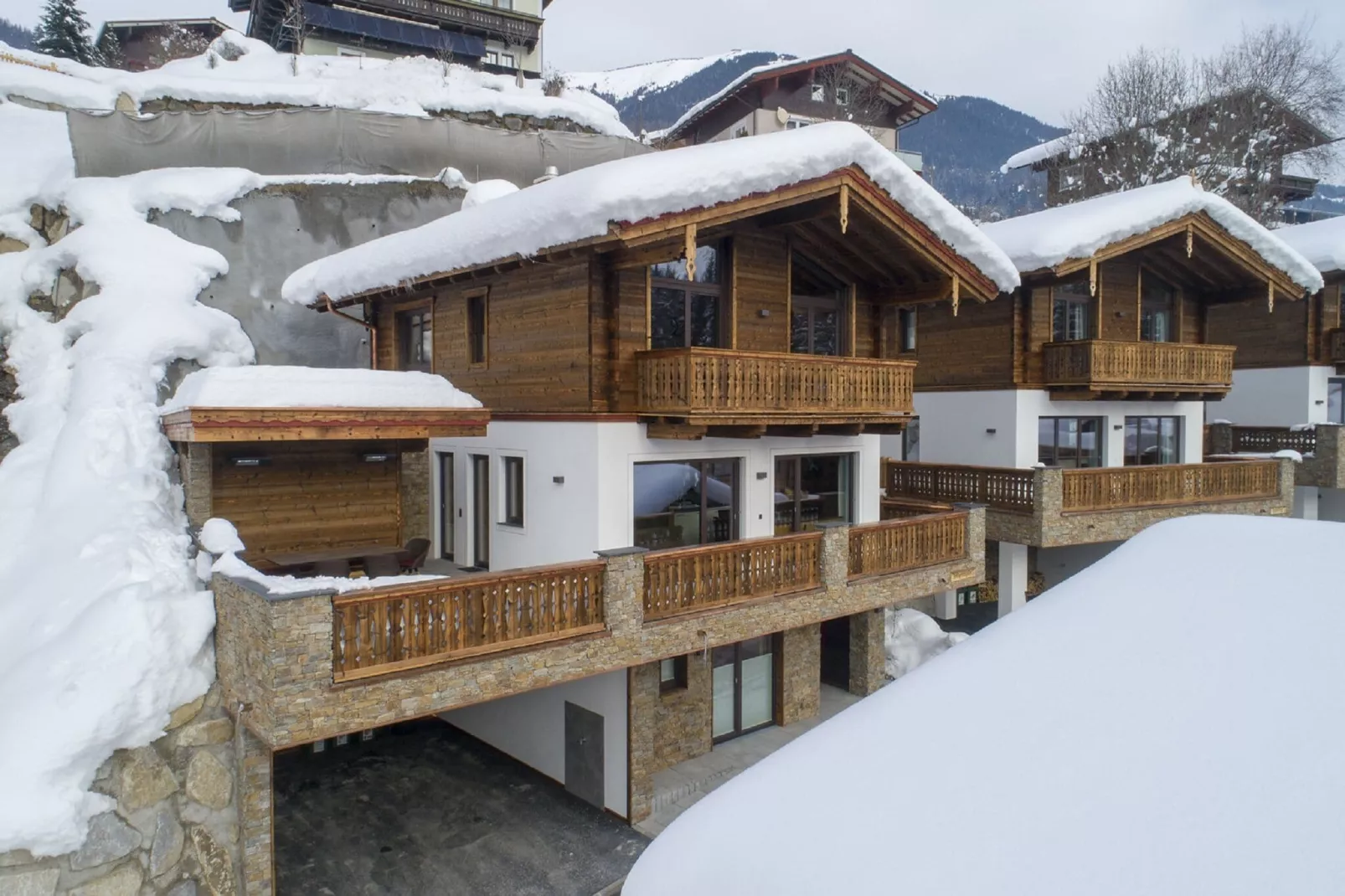 Nationalpark Chalet Dreiherrenspitze-Außenbereich Winter