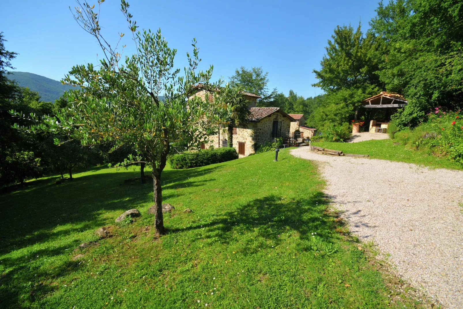 Casa Niccone-Gardens summer