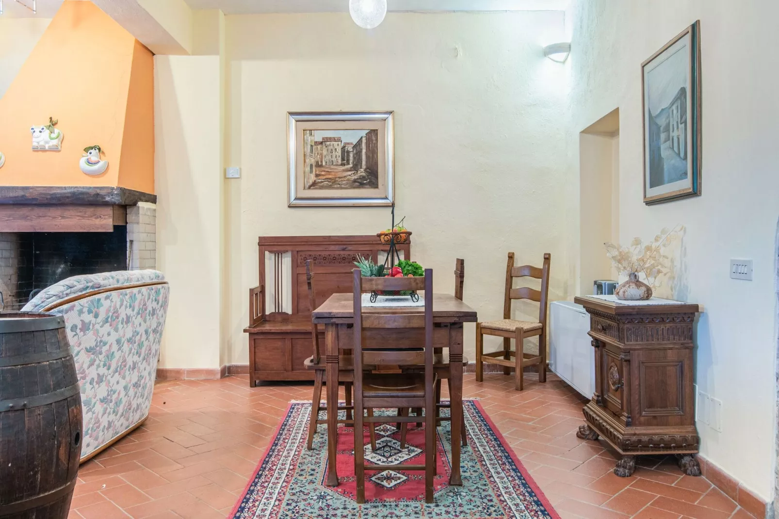 Villa Giovanna-Esszimmer