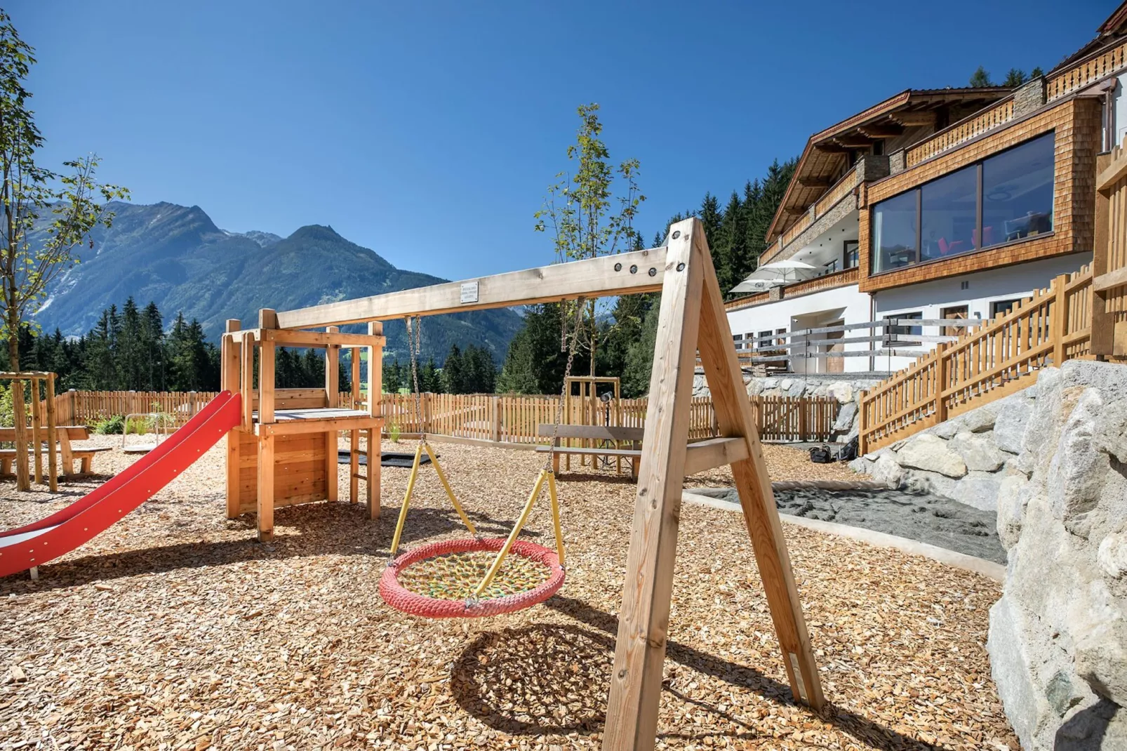 Nationalpark Chalet Dreiherrenspitze-Parkeinrichtungen