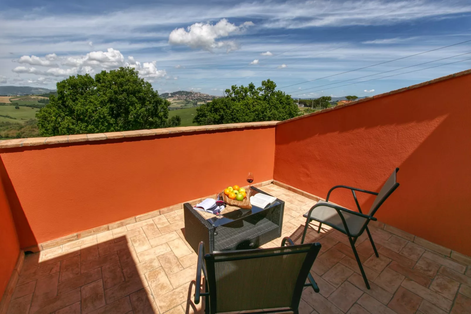Villa Due Olive-Terrace balcony