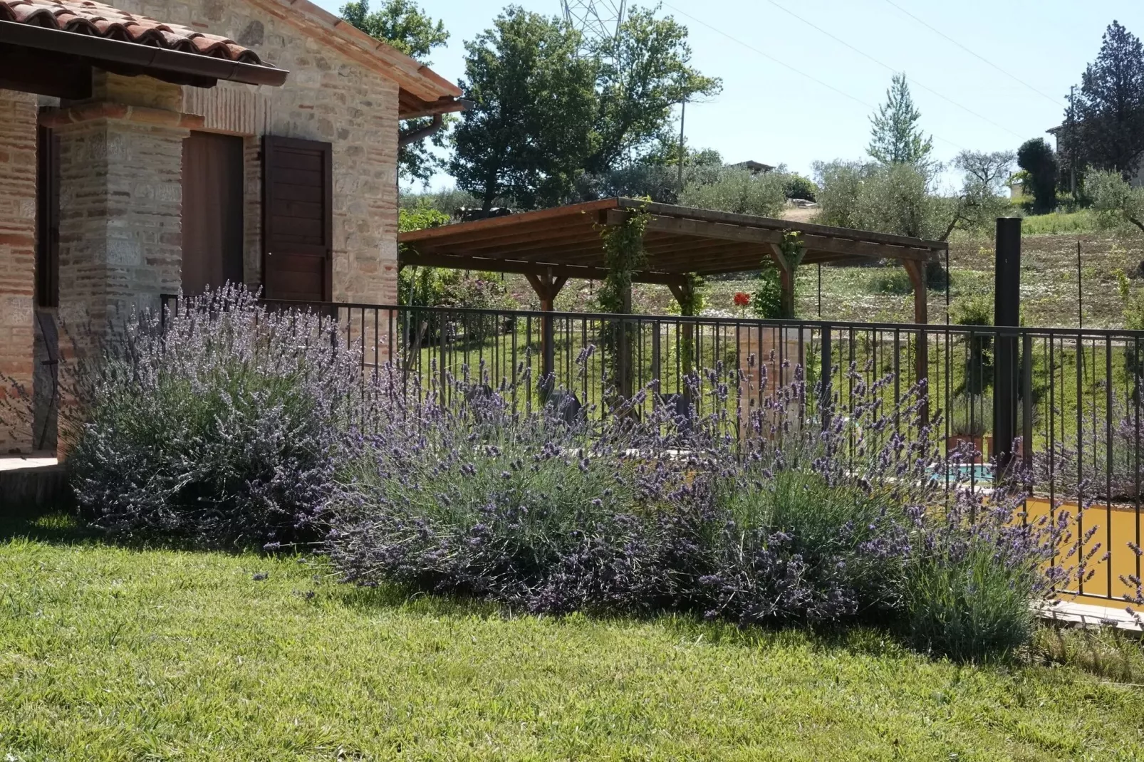 Villa Due Olive-Gardens summer
