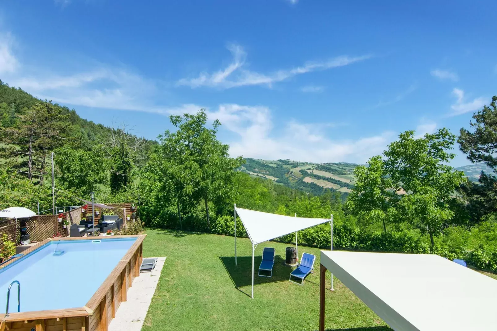 Casale Verbena-Aussicht Sommer