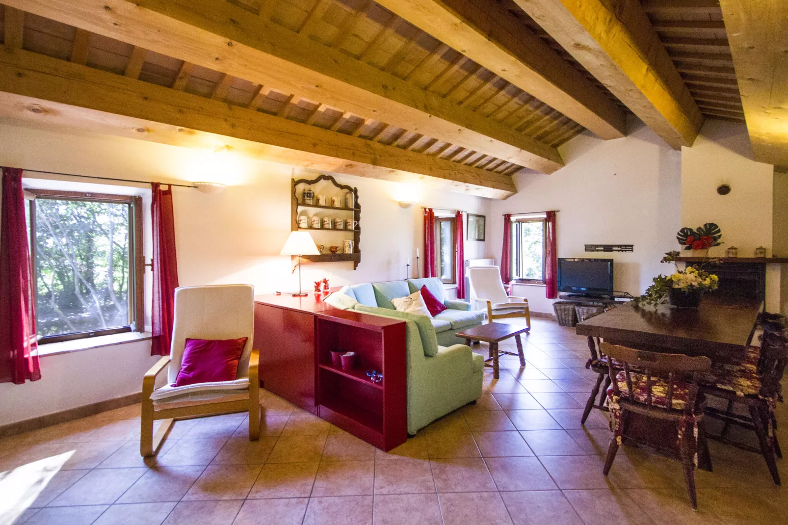 Casale le Querce-Living room