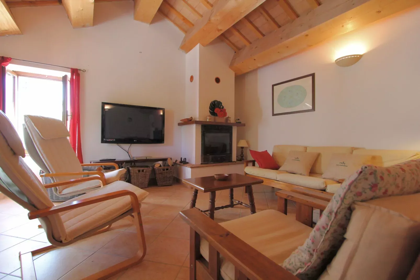 Casale le Querce-Living room