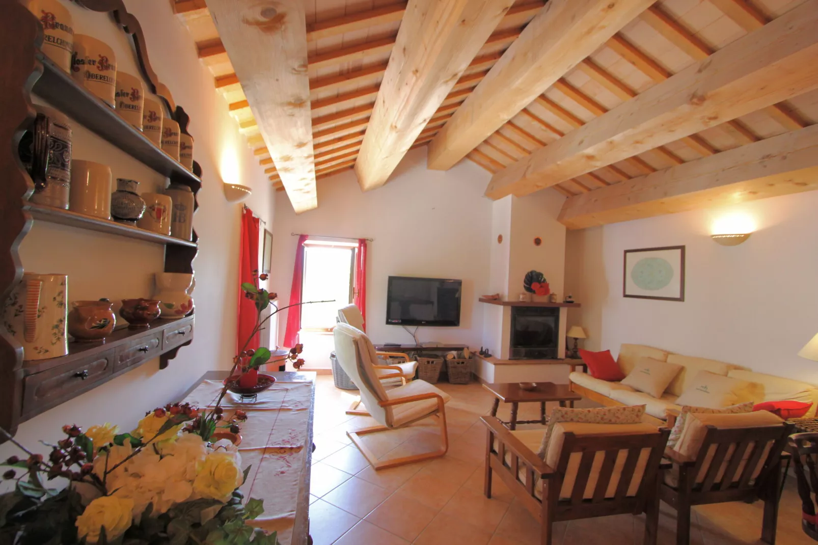 Casale le Querce-Living room