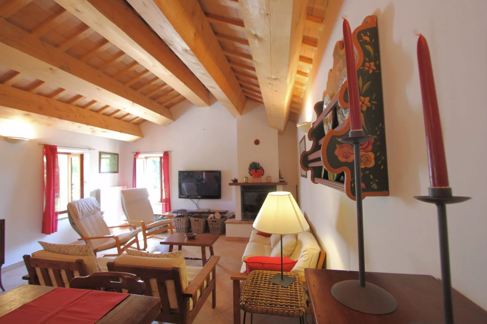 Casale le Querce-Living room