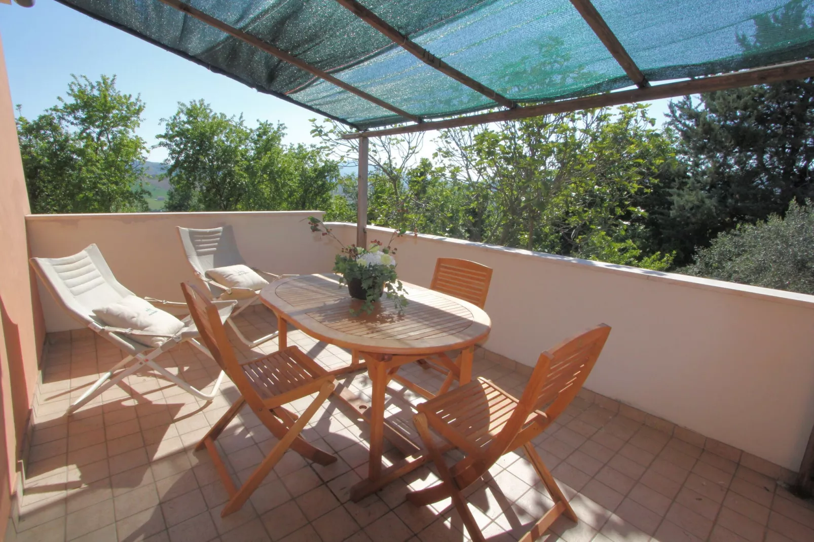 Casale le Querce-Terrace balcony