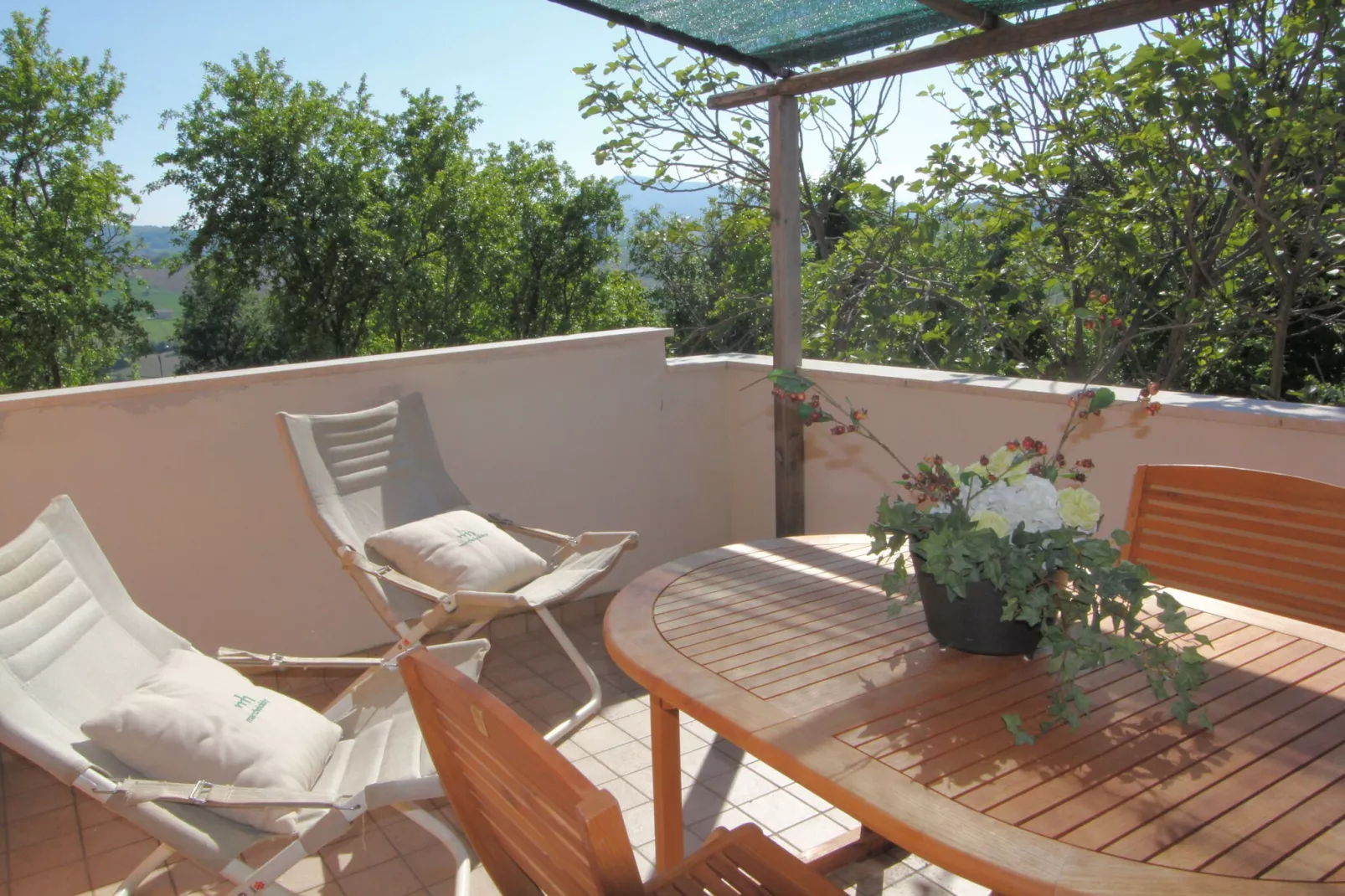 Casale le Querce-Terrace balcony