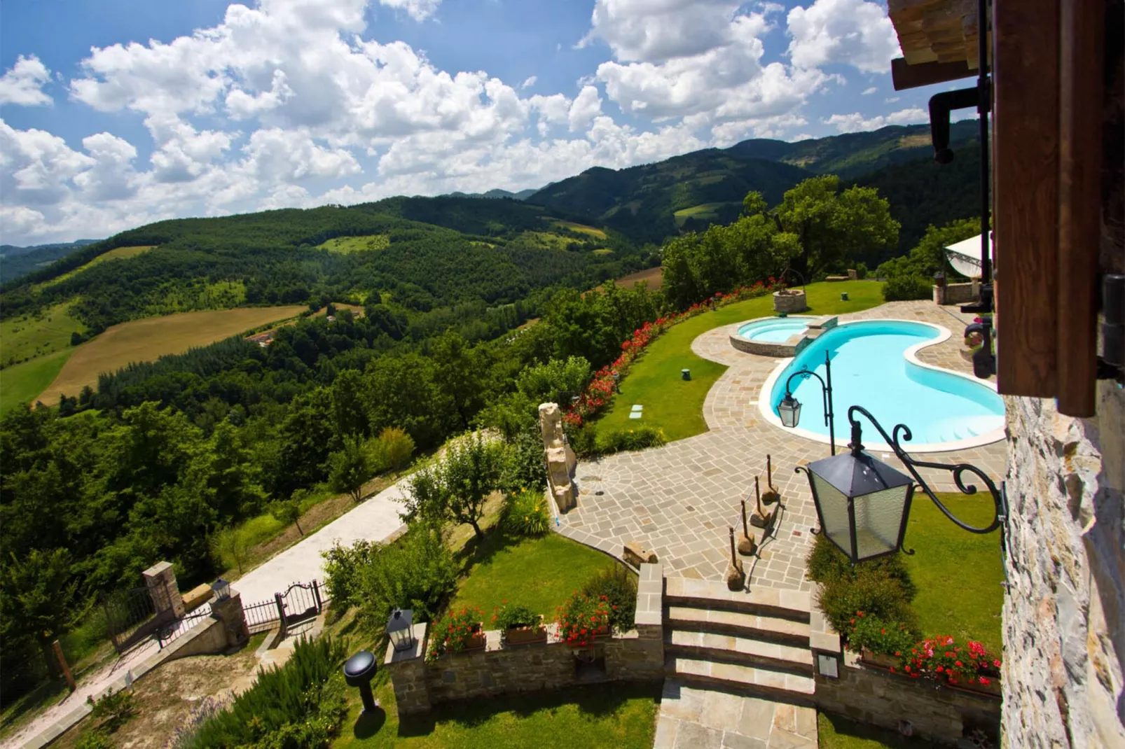 La Rocca-Gardens summer
