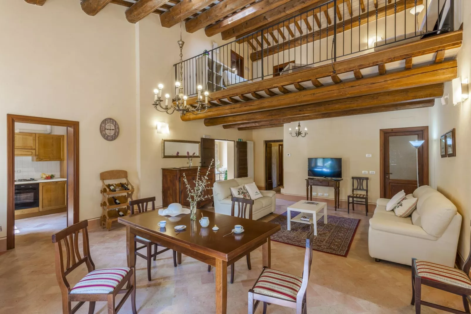Calfattore Duca Federico-Wohnzimmer