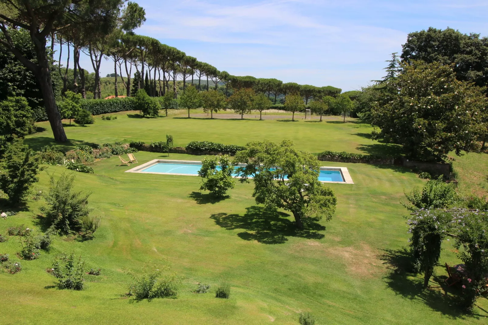 Villa Manziana-Schwimmbad