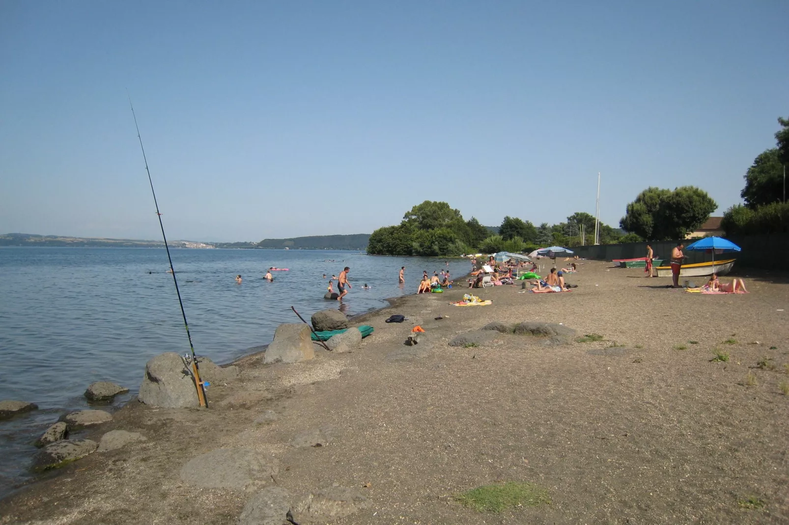 Villa Manziana-Gebiete Sommer 20 km