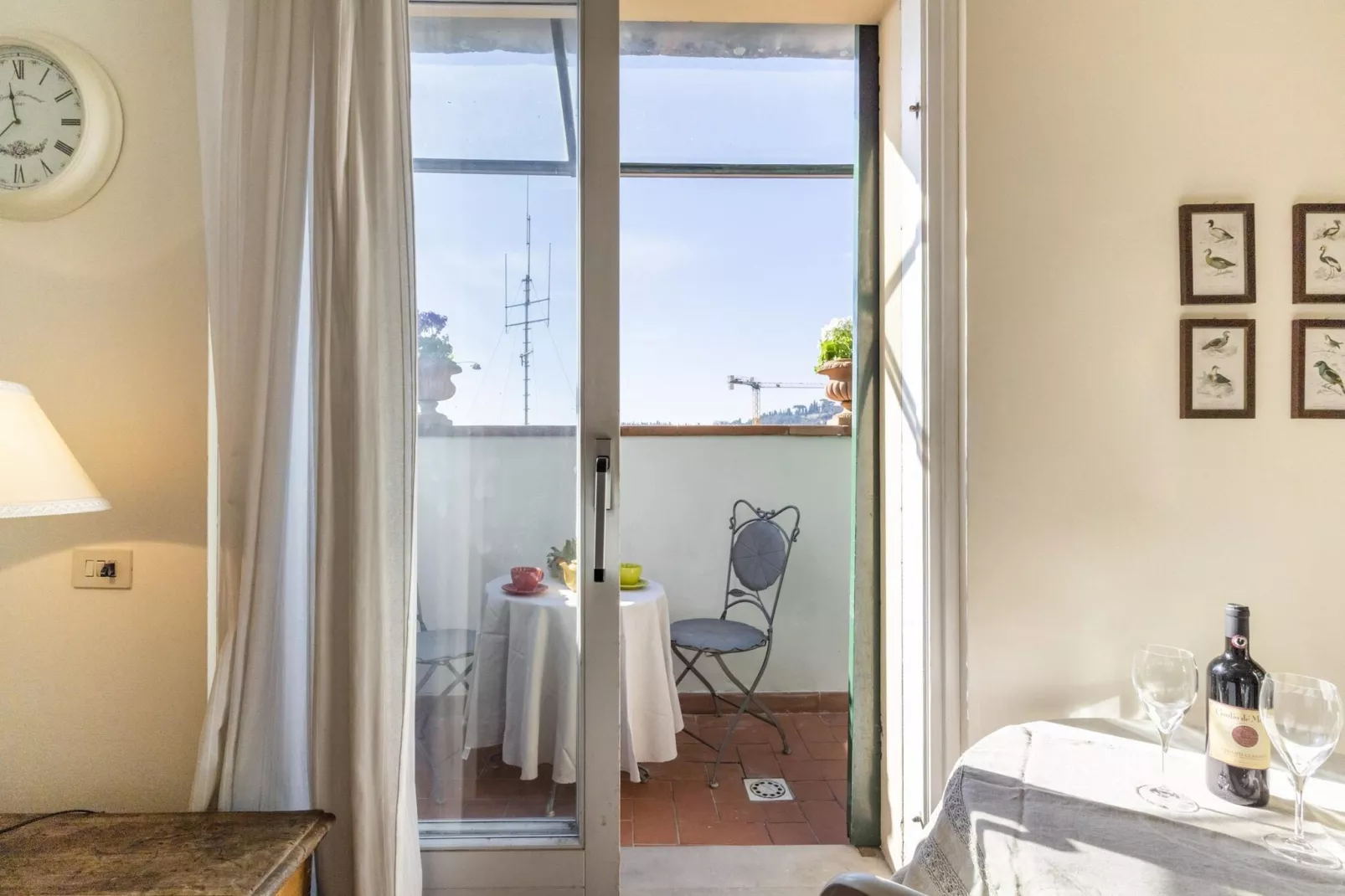 Firenze Bellosguardo-Terrace balcony