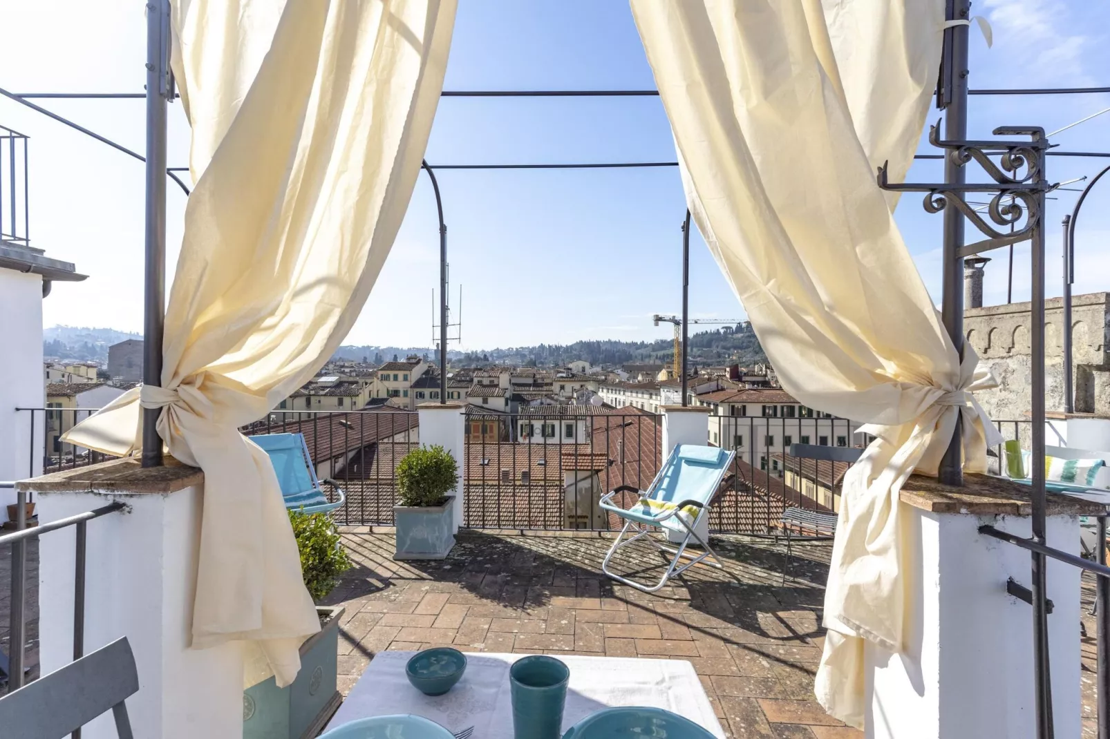 Firenze Bellosguardo-Terrace balcony
